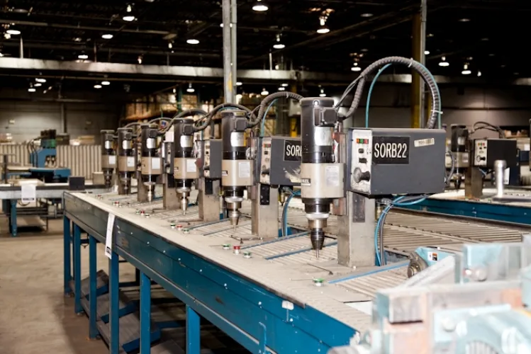 Photo #104 of BY ORDER OF RECEIVERSHIP - OVER 10 MILLION REPLACEMENT COST - COMPLETE LATE MODEL BRAKE PAD & BRAKE SHOE MANUFACTURING EQUIPMENT