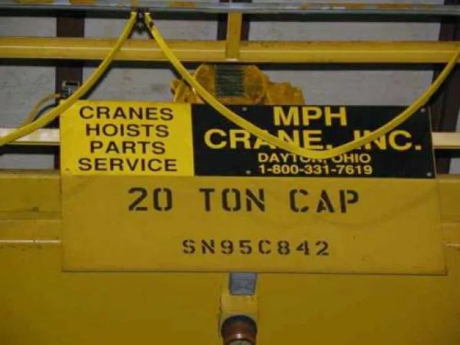 Photo #7 of (4) LATE MODEL OVERHEAD BRIDGE CRANES: 10 TON - 45 TON