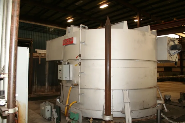Photo #6 of 2000 54" DIAM. X 80" HIGH RADCON BELL TYPE ANNEALING FURNACE