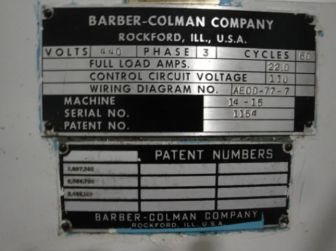 Photo #41 of SURPLUS EQUIPMENT FROM NORTHSTAR AEROSPACE CHICAGO INC. -  VERY CLEAN CNC & GEAR MACHINERY FROM AEROSPACE FACILITY