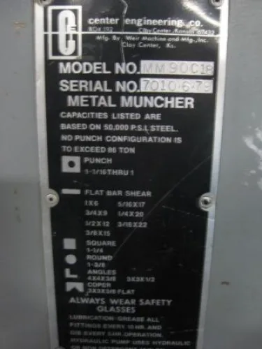 Photo #53 of ONLINE AUCTION: METAL FABRICATION, SHEET METAL & ROLL FORMING EQUIPMENT