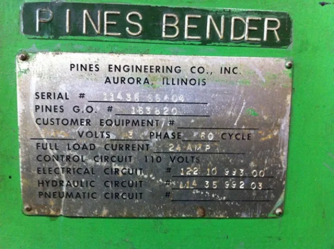 Photo #76 of ONLINE AUCTION: METAL FABRICATION, SHEET METAL & ROLL FORMING EQUIPMENT