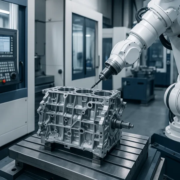 Precision Robotics in CNC Machining