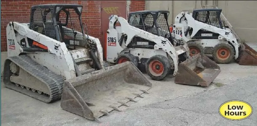 Photo #1 of ASSETS FROM BANKRUPTCY / FORMER ASSETS OF CONCRETE FOUNDATION CONTRATOR INCLUDING LATE MODEL BOBCATS, SURVEY EQUIPMENT, FORMS & CONTRACTOR SUPPORT EQUIPMENT