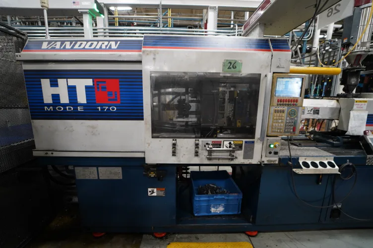 Photo #10 of ABC Technologies - A Plastic Injection Molding Facility - Engel, Cincinatti Milacron, Van Dorn Injection Molders & More!  Robots, Resin Grinders & Stand Alone Cranes!