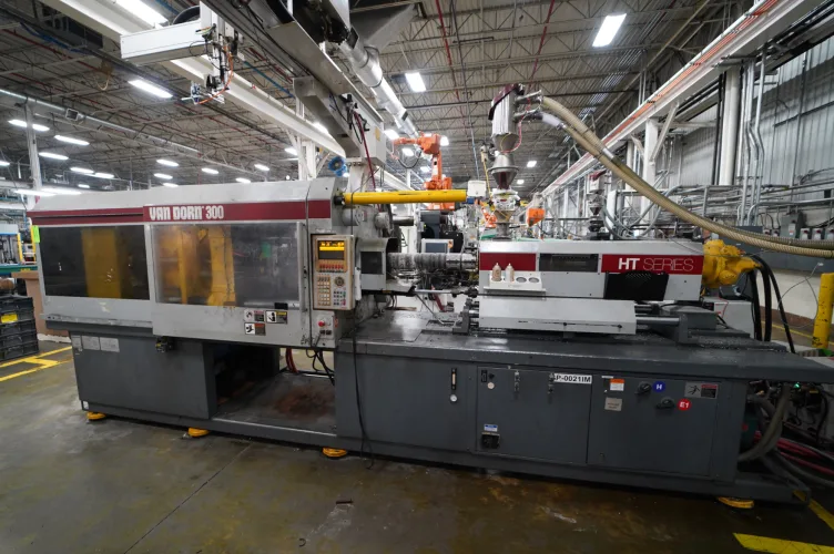 Photo #6 of ABC Technologies - A Plastic Injection Molding Facility - Engel, Cincinatti Milacron, Van Dorn Injection Molders & More!  Robots, Resin Grinders & Stand Alone Cranes!