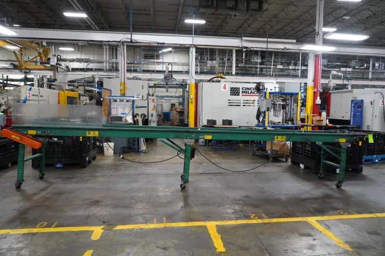 Photo #5 of ABC Technologies - A Plastic Injection Molding Facility - Engel, Cincinatti Milacron, Van Dorn Injection Molders & More!  Robots, Resin Grinders & Stand Alone Cranes!