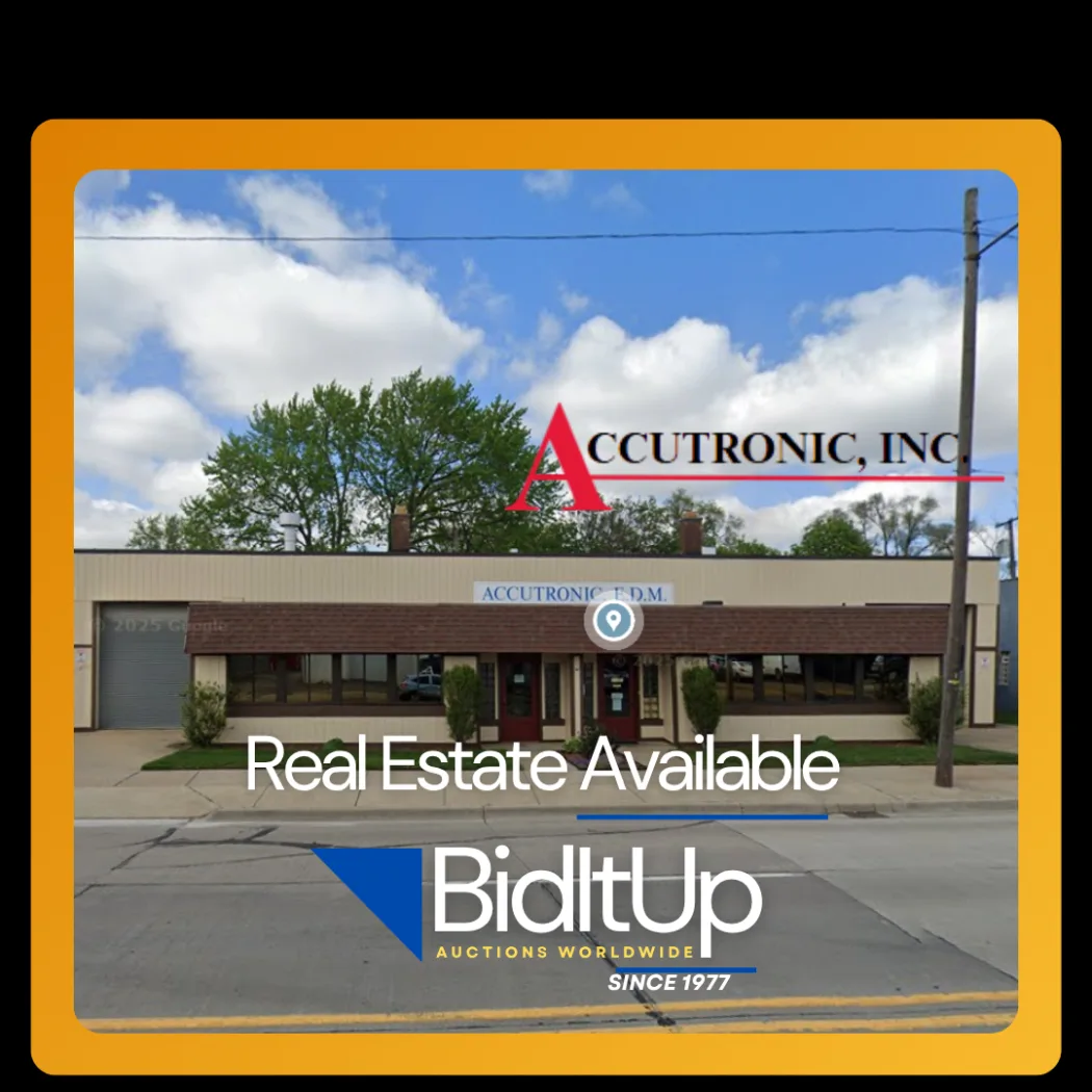 Real Estate Available for Immediate Offer: Accutronic: Metalworking Facility in Detroit, Michigan - Due to Retirement, Well Kept Metal Working Facility