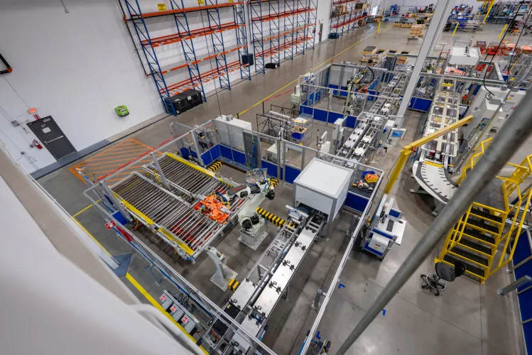 Photo #16 of Accepting Immediate Offers: thyssenkrupp - Kawasaki  LATE MODEL 2020 Battery Module to Pack Production [Robotic Work Cell Line - Installed & Calibrated Never Ran]