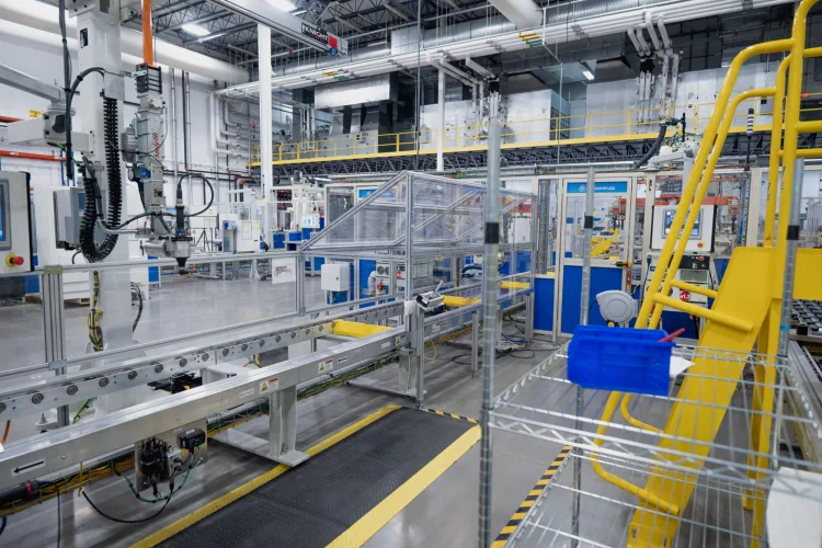 Photo #25 of Accepting Immediate Offers: thyssenkrupp - Kawasaki  LATE MODEL 2020 Battery Module to Pack Production [Robotic Work Cell Line - Installed & Calibrated Never Ran]