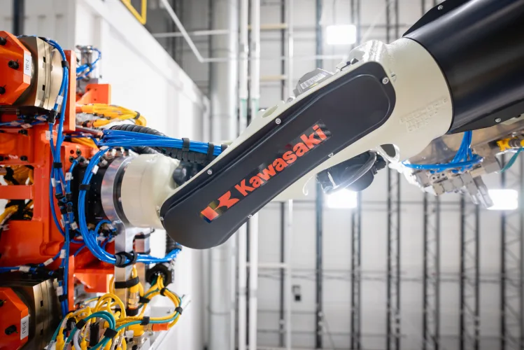 Photo #3 of Accepting Immediate Offers: thyssenkrupp - Kawasaki  LATE MODEL 2020 Battery Module to Pack Production [Robotic Work Cell Line - Installed & Calibrated Never Ran]