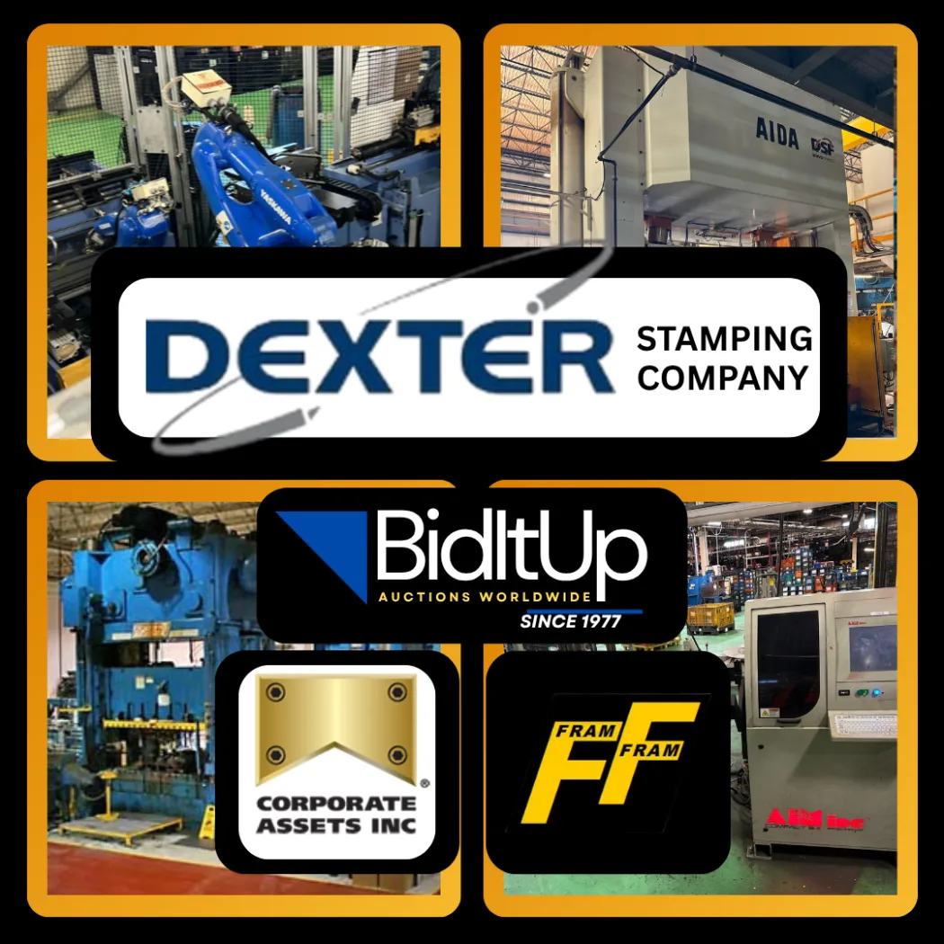 THE COMPLETE FACILITY OF DEXTER STAMPING - PRIVATE TREATY SALE – World-Class Precision Manufacturer, Producing Complex, Tightly-Toleranced Metal Stampings/Assemblies for Automotive Industry