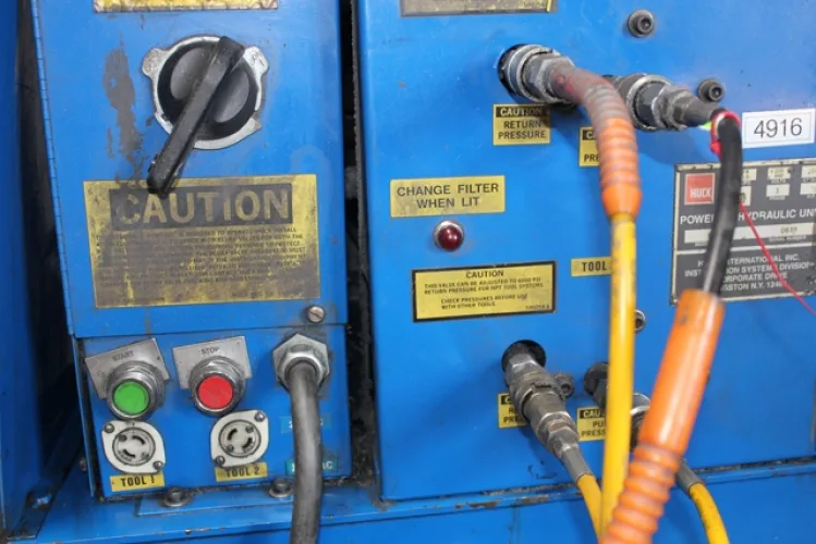 Photo #40 of NO RESERVE EBAY AUCTIONS! 
BOSCHERT HYDRAULIC POWER NOTCHER, PEXTO POWERED BEADER CRIMPER, METAL MUNCHER PUNCH, HUCK PORTABLE HYDRAULIC UNIT, AND MORE!