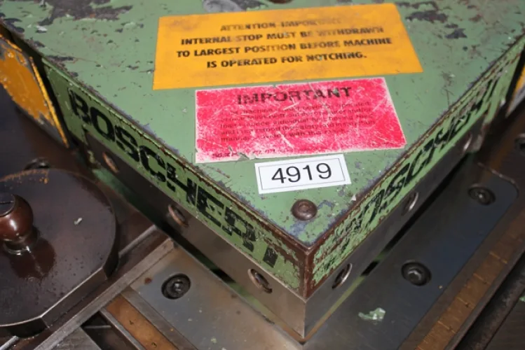 Photo #57 of NO RESERVE EBAY AUCTIONS! 
BOSCHERT HYDRAULIC POWER NOTCHER, PEXTO POWERED BEADER CRIMPER, METAL MUNCHER PUNCH, HUCK PORTABLE HYDRAULIC UNIT, AND MORE!