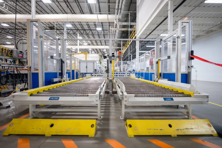 Photo #9 of Accepting Immediate Offers: thyssenkrupp - Kawasaki  Battery Module to Pack Production [Robotic Work Cell Line - Installed & Calibrated Never Ran]