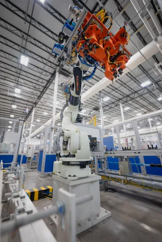 Photo #3 of Accepting Immediate Offers: thyssenkrupp - Kawasaki  Battery Module to Pack Production [Robotic Work Cell Line - Installed & Calibrated Never Ran]