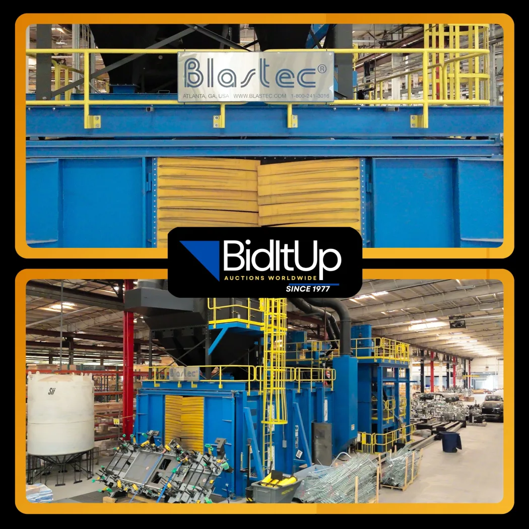 Private Treaty Sale: Complete 2015 Blastec Surface Preparation Line (Installed & Under Power)
