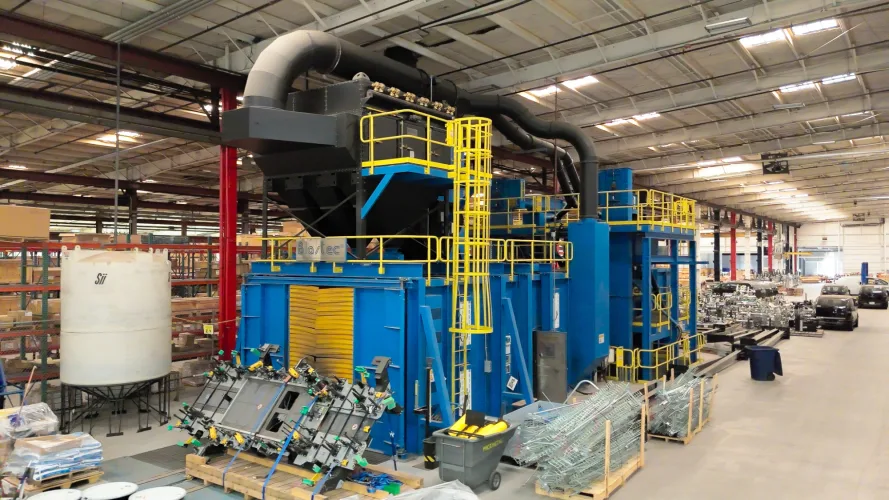 Photo #1 of Private Treaty Sale: Complete 2015 Blastec Surface Preparation Line (Installed & Under Power)