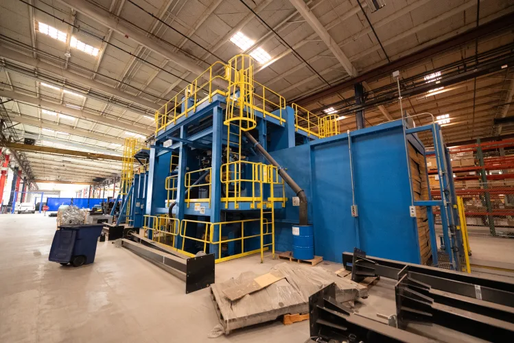 Photo #6 of Private Treaty Sale: Complete 2015 Blastec Surface Preparation Line (Installed & Under Power)