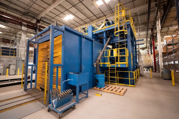 Photo #4 of Private Treaty Sale: Complete 2015 Blastec Surface Preparation Line (Installed & Under Power)