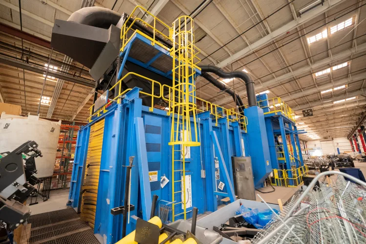 Photo #2 of Private Treaty Sale: Complete 2015 Blastec Surface Preparation Line (Installed & Under Power)