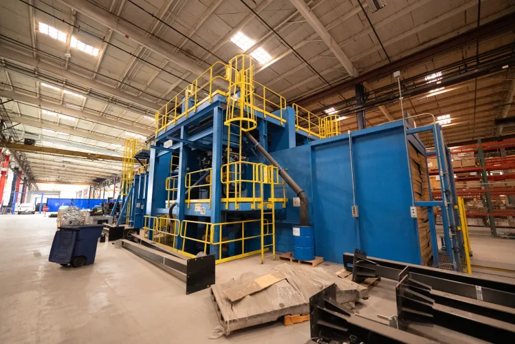 Photo #4 of Auction Listing: Complete 2015 Blastec Surface Preparation Line (Installed & Under Power)