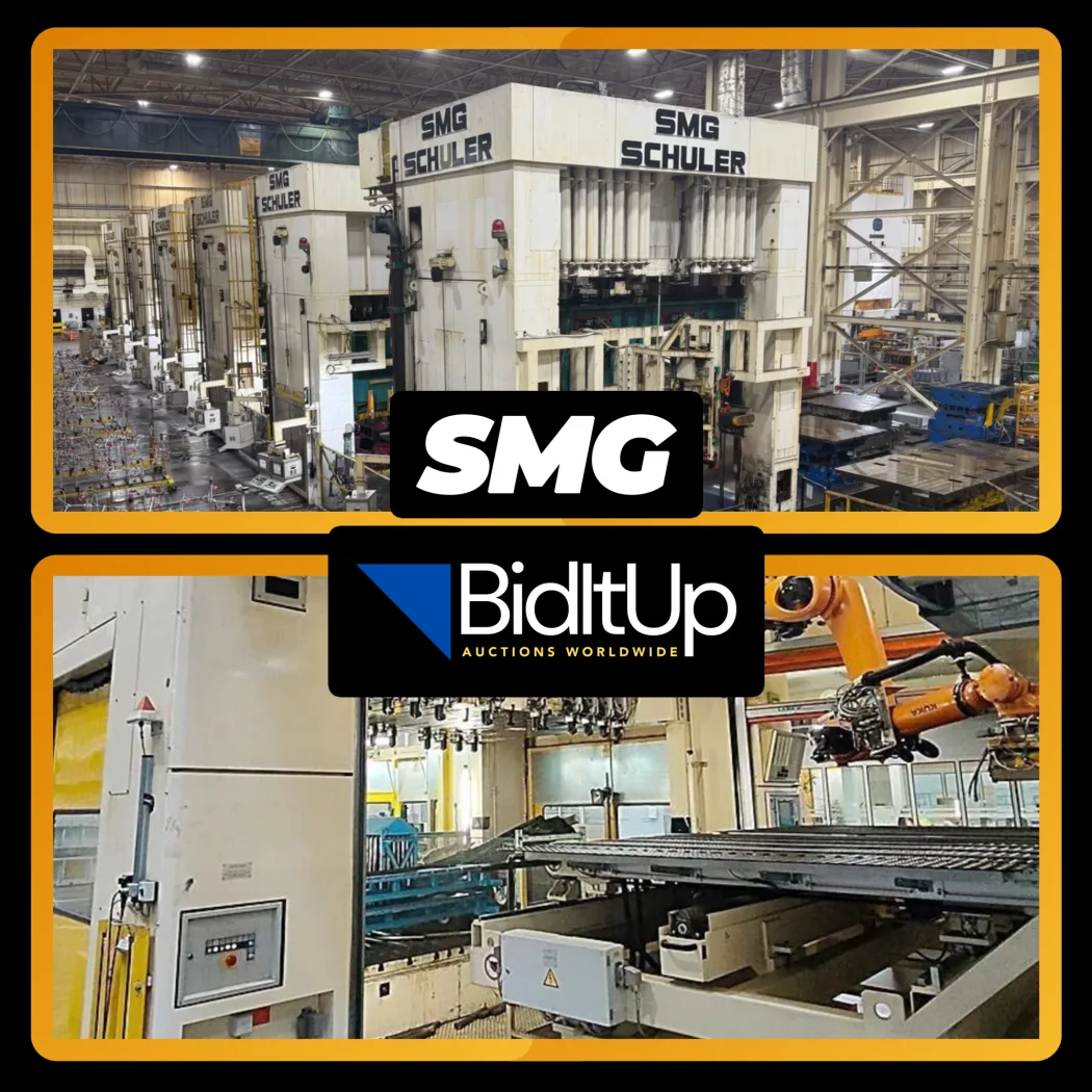 SMG Schuler High-Capacity Hydraulic Tandem Press Line & Individual Presses – PRIVATE TREATY