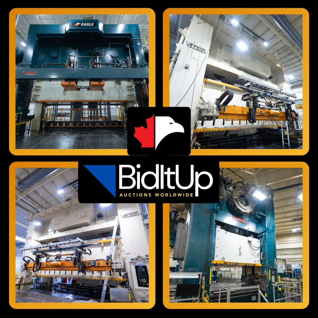 HEAVY TONNAGE STAMPING & WIRE-FORMING FACILITY - PRIVATE TREATY SALE