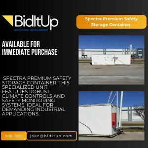 Spectra Premium Safety Storage Container (Model: 3612-FRE) - PRIVATE TREATY