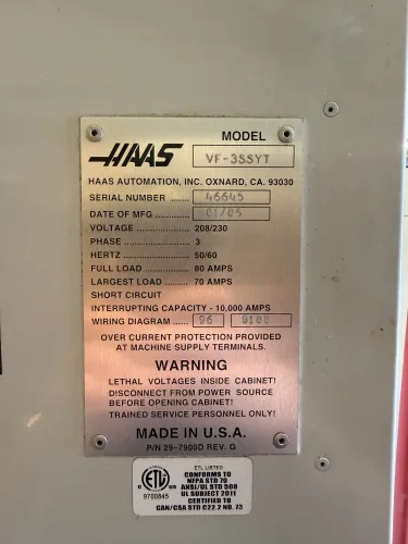 Photo #59 of Solar Precision Products - Assets Available from Closure of a CNC machining and close-tolerance precision parts manufacturing facility in California