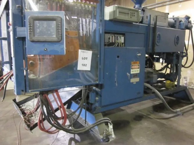 Photo #2 of INJECTION AND BLOW MOLDING MACHINES, INJECTION & BLOW MOLDING DIES, GRANULATORS, FABRIC CUTTING AND SEWING, CLEAT RIVETING, HOPPERS, DRYERS AND MORE