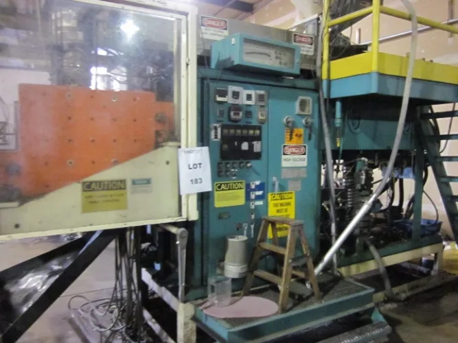 Photo #5 of INJECTION AND BLOW MOLDING MACHINES, INJECTION & BLOW MOLDING DIES, GRANULATORS, FABRIC CUTTING AND SEWING, CLEAT RIVETING, HOPPERS, DRYERS AND MORE