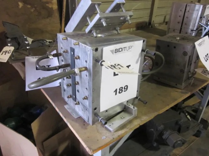 Photo #10 of INJECTION AND BLOW MOLDING MACHINES, INJECTION & BLOW MOLDING DIES, GRANULATORS, FABRIC CUTTING AND SEWING, CLEAT RIVETING, HOPPERS, DRYERS AND MORE