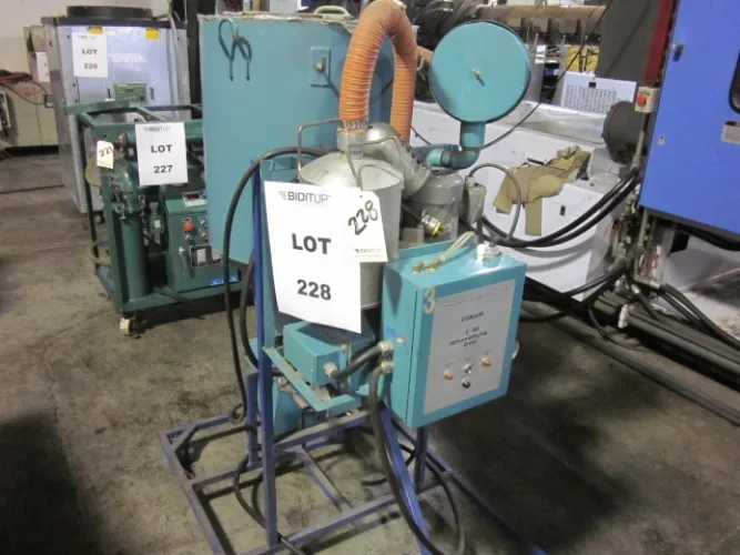 Photo #23 of INJECTION AND BLOW MOLDING MACHINES, INJECTION & BLOW MOLDING DIES, GRANULATORS, FABRIC CUTTING AND SEWING, CLEAT RIVETING, HOPPERS, DRYERS AND MORE