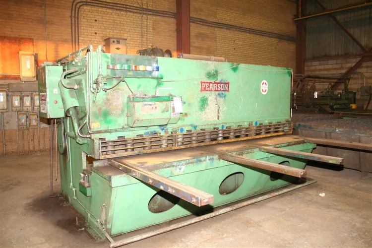 Photo #12 of (10) 2-20 TON OVERHEAD BRIDGE CRANES, 10 TON HEEDE/P&H TRAVELING OUTDOOR GANTRY CRANE, IRCO ROTARY WELDING TABLE, 10' X 1/2" PEARSON HYDRAULIC SHEAR, CARLTON 8' RADIAL DRILL, BLANCHARD SURFACE GRINDERS & MORE