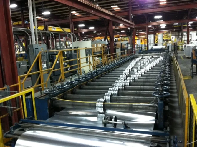Photo #19 of (3) 60" WIDE X 4" ARBOR X 21 & 24 STAND ASC & ARDCOR ROLL FORMING
	
		LINES WITH EMBOSSERS, TOOLING FOR RIB PANELS 4" - 8", V LOCK PANELS
	
		& CORRUGATION