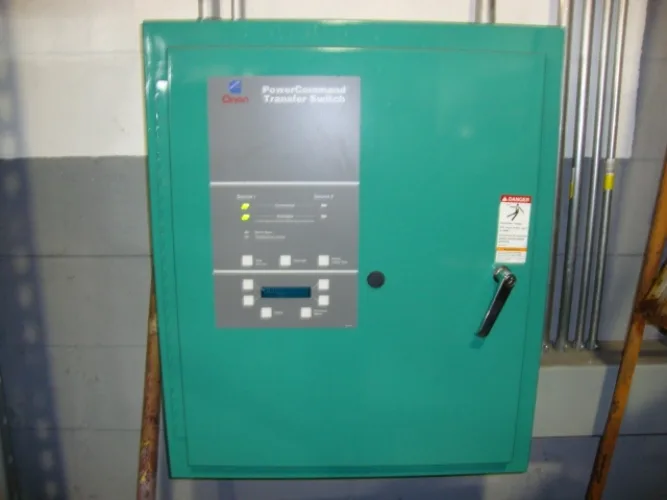 Photo #3 of (2) ONAN GENERATORS SETS AND (1) ONAN POWER CONTROL TRANSFER SWITCH