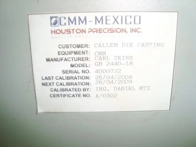 Photo #35 of EQUIPMENT NO LONGER REQUIRED FROM THE OPERATIONS OF HOUSTON DIE CASTING COMPANY