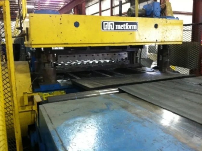 Photo #6 of TO BE SOLD AS LINES OR COMPONENTS: 24 STAND X 4" X 60" ASC ROLLFORMER, 22 STAND X 6" X 60" ARDCOR ROLLFORMER, AND ROLLFORMING COMPONENTS: EMBOSSING ROLLS, UNCOILERS, CUTOFFS AND TOOLING