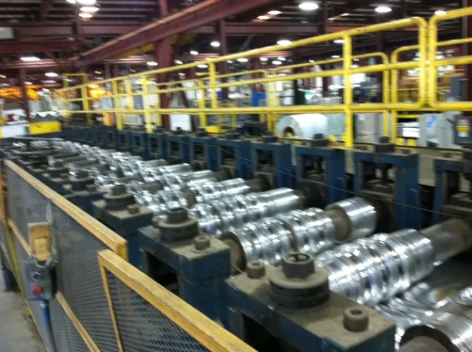 Photo #24 of TO BE SOLD AS LINES OR COMPONENTS: 24 STAND X 4" X 60" ASC ROLLFORMER, 22 STAND X 6" X 60" ARDCOR ROLLFORMER, AND ROLLFORMING COMPONENTS: EMBOSSING ROLLS, UNCOILERS, CUTOFFS AND TOOLING