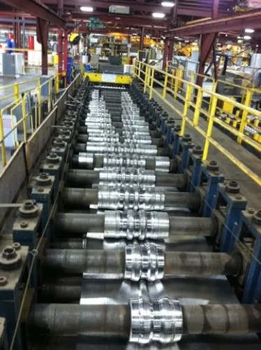 Photo #25 of TO BE SOLD AS LINES OR COMPONENTS: 24 STAND X 4" X 60" ASC ROLLFORMER, 22 STAND X 6" X 60" ARDCOR ROLLFORMER, AND ROLLFORMING COMPONENTS: EMBOSSING ROLLS, UNCOILERS, CUTOFFS AND TOOLING