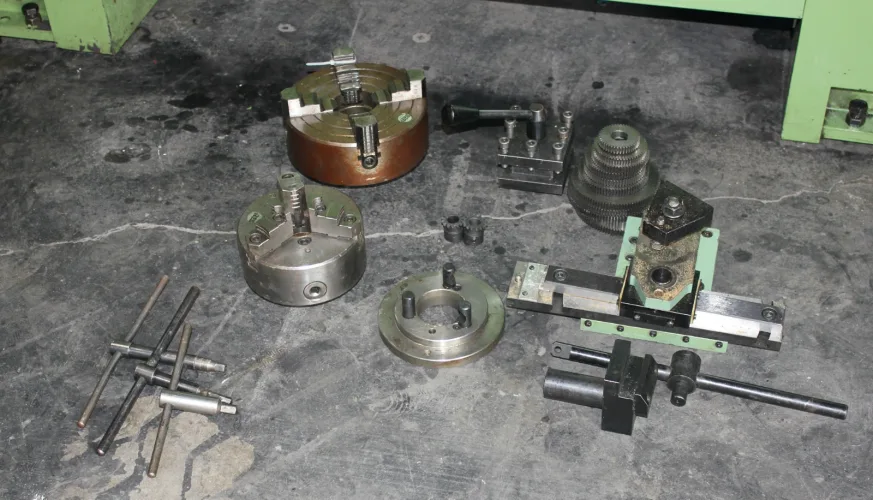 Photo #12 of EBAY AUCTION: ELECTRIC OVENS, FINISHING MACHINE, SLITTING MACHINE, LEVEL LOADERS, PARTS WASHER, SCARFICER, ENGINE LATHE, RADIAL ARM DRILL, AND HYDRAULIC PRESS BRAKE