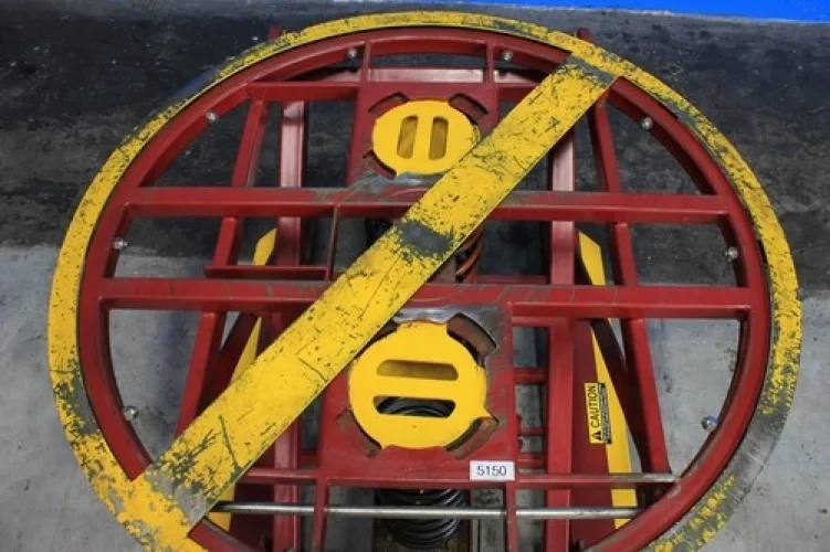 Photo #18 of EBAY AUCTION: ELECTRIC OVENS, FINISHING MACHINE, SLITTING MACHINE, LEVEL LOADERS, PARTS WASHER, SCARFICER, ENGINE LATHE, RADIAL ARM DRILL, AND HYDRAULIC PRESS BRAKE