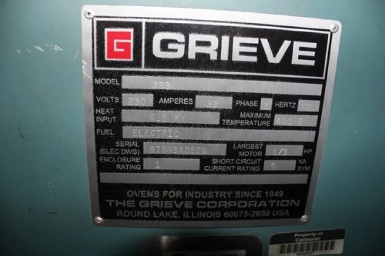 Photo #52 of EBAY AUCTION: ELECTRIC OVENS, FINISHING MACHINE, SLITTING MACHINE, LEVEL LOADERS, PARTS WASHER, SCARFICER, ENGINE LATHE, RADIAL ARM DRILL, AND HYDRAULIC PRESS BRAKE