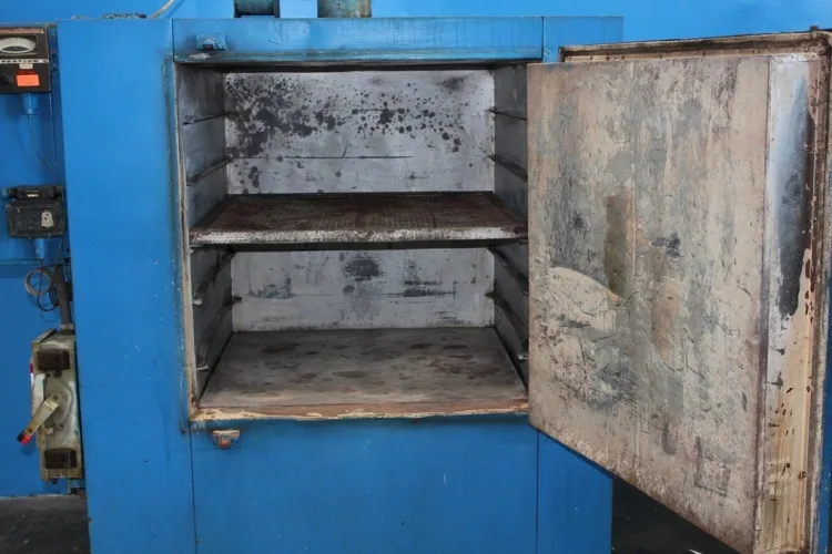 Photo #55 of EBAY AUCTION: ELECTRIC OVENS, FINISHING MACHINE, SLITTING MACHINE, LEVEL LOADERS, PARTS WASHER, SCARFICER, ENGINE LATHE, RADIAL ARM DRILL, AND HYDRAULIC PRESS BRAKE