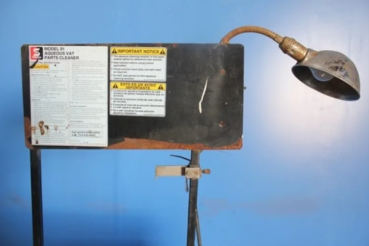 Photo #63 of EBAY AUCTION: ELECTRIC OVENS, FINISHING MACHINE, SLITTING MACHINE, LEVEL LOADERS, PARTS WASHER, SCARFICER, ENGINE LATHE, RADIAL ARM DRILL, AND HYDRAULIC PRESS BRAKE