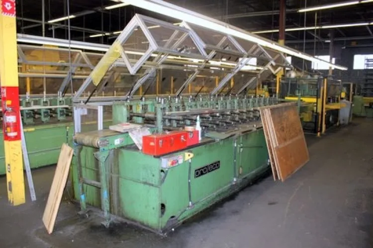 Photo #9 of SUPERB OFFERING OF LATE MODEL ROLLFORMING LINES AND EQUIPMENT SURPLUS TO THE NEEDS OF A METAL SHED MANUFACTURER