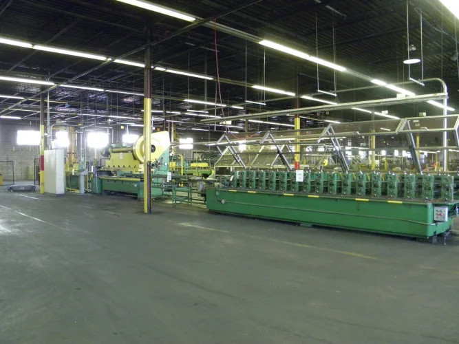 Photo #253 of SUPERB OFFERING OF LATE MODEL ROLLFORMING LINES AND EQUIPMENT SURPLUS TO THE NEEDS OF A METAL SHED MANUFACTURER