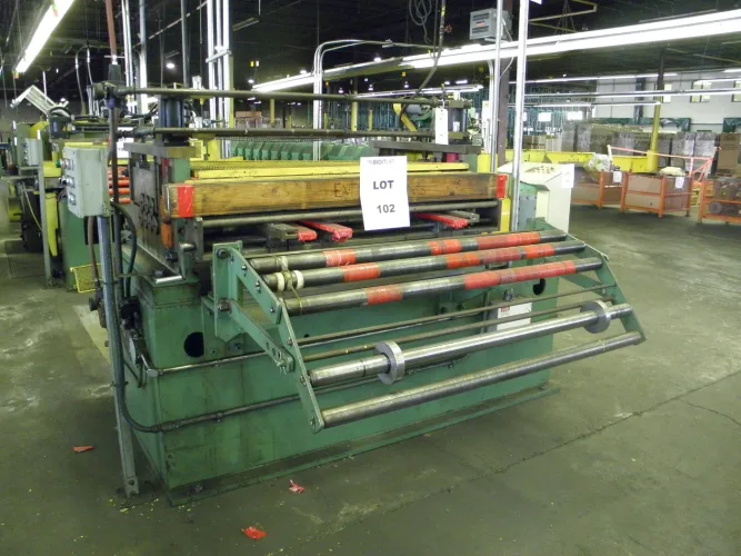 Photo #287 of SUPERB OFFERING OF LATE MODEL ROLLFORMING LINES AND EQUIPMENT SURPLUS TO THE NEEDS OF A METAL SHED MANUFACTURER