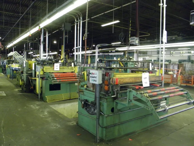 Photo #288 of SUPERB OFFERING OF LATE MODEL ROLLFORMING LINES AND EQUIPMENT SURPLUS TO THE NEEDS OF A METAL SHED MANUFACTURER